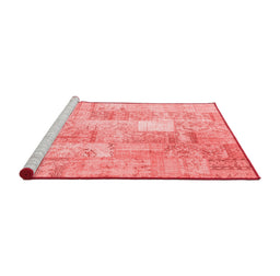 Transitional Red Washable Rugs