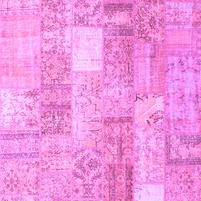 Patchwork Purple Transitional Rug, con1202pur