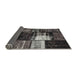 Thickness of Contemporary Charcoal Black Persian Rug, con1203