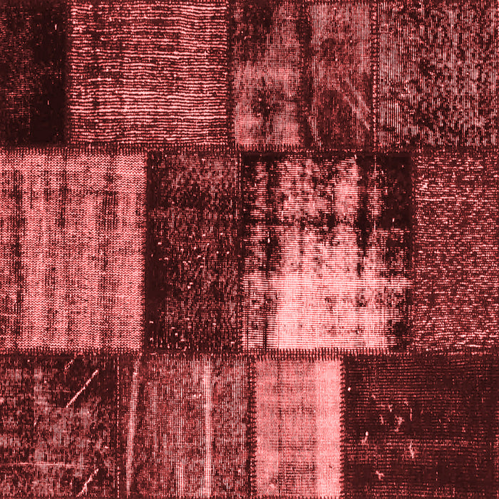 Machine Washable Persian Red Bohemian Rug, wshcon1203red