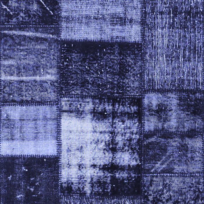 Machine Washable Persian Blue Bohemian Rug, wshcon1203blu