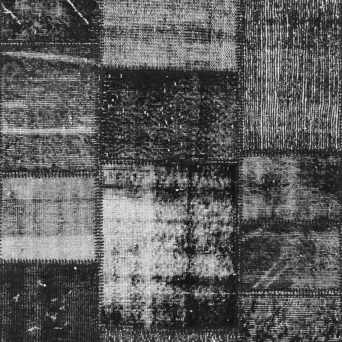 Serging Thickness of Machine Washable Persian Gray Bohemian Rug, wshcon1203gry