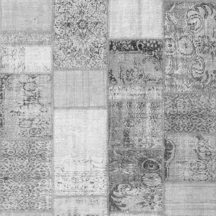 Patchwork Gray Transitional Rug, con1204gry