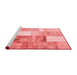 Transitional Red Washable Rugs