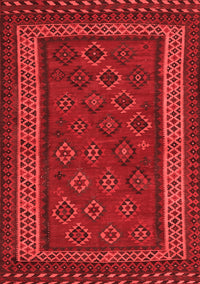 Oriental Red Traditional Rug, con1206red