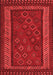 Oriental Red Traditional Area Rugs