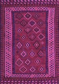 Oriental Purple Traditional Rug, con1206pur