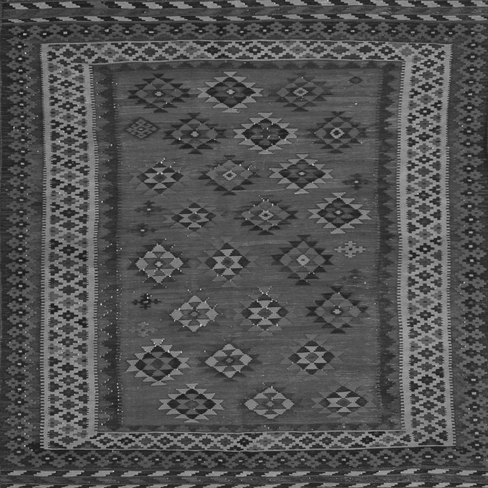 Serging Thickness of Oriental Gray Traditional Rug, con1206gry