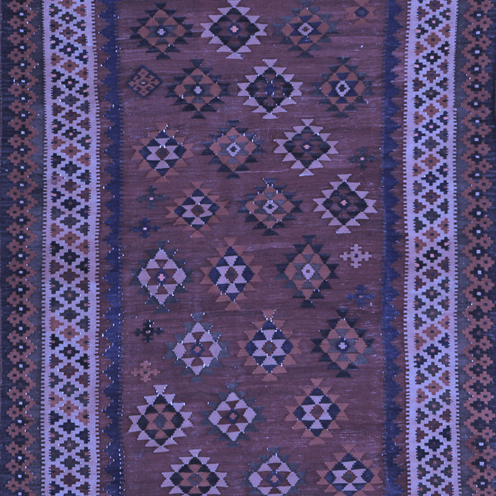Oriental Blue Traditional Rug, con1206blu