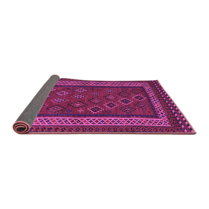 Sideview of Oriental Purple Traditional Rug, con1206pur