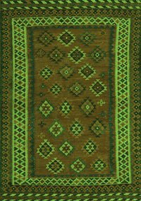 Oriental Green Traditional Rug, con1206grn