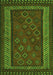 Oriental Green Traditional Rug, con1206grn