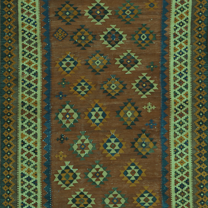 Oriental Turquoise Traditional Rug, con1206turq