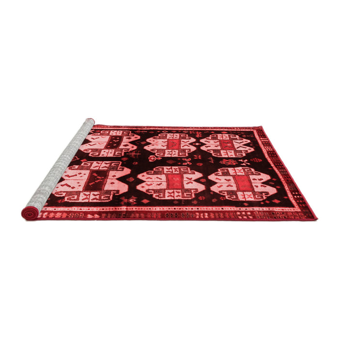 Contemporary Red Washable Rugs