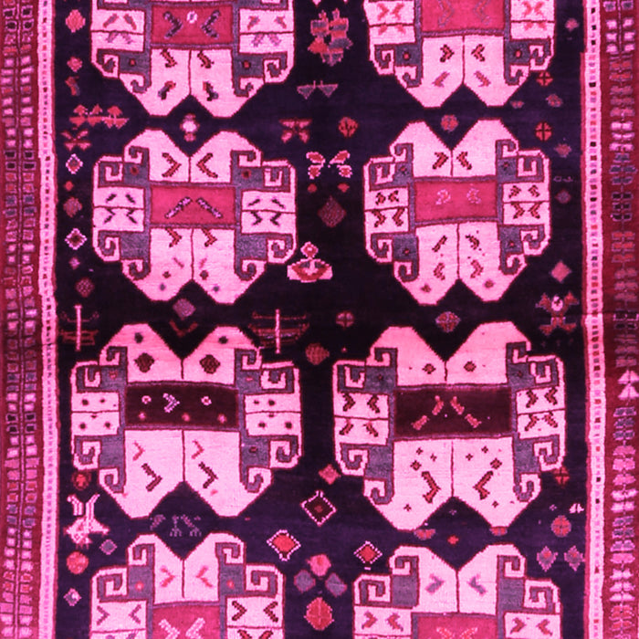 Abstract Pink Contemporary Rug, con1207pnk