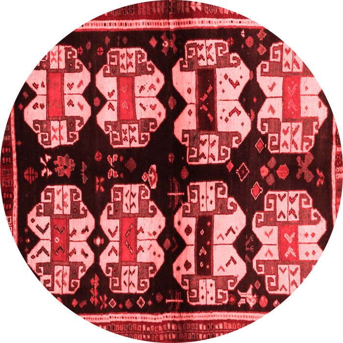 Abstract Red Contemporary Rug, con1207red