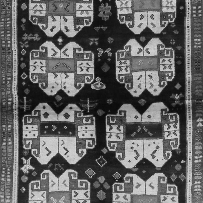 Abstract Gray Contemporary Rug, con1207gry