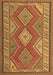 Oriental Brown Traditional Rug, con1208brn