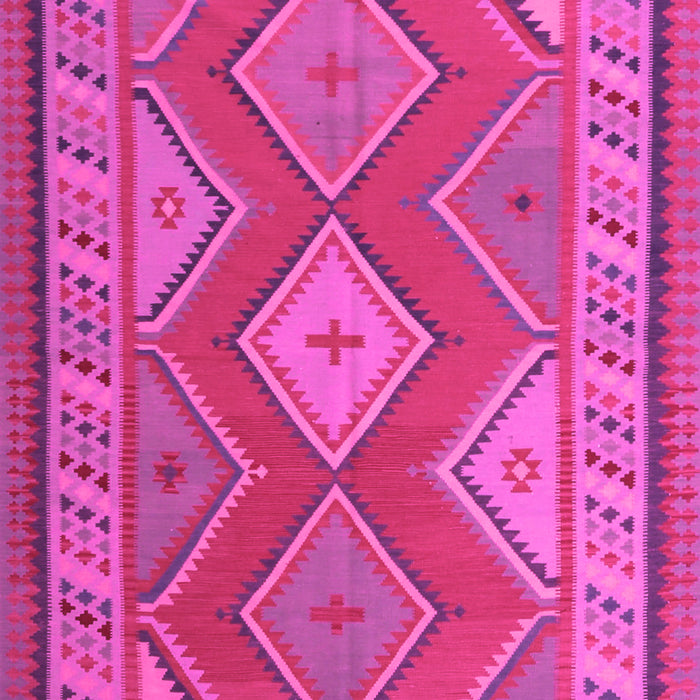 Oriental Pink Traditional Rug, con1208pnk