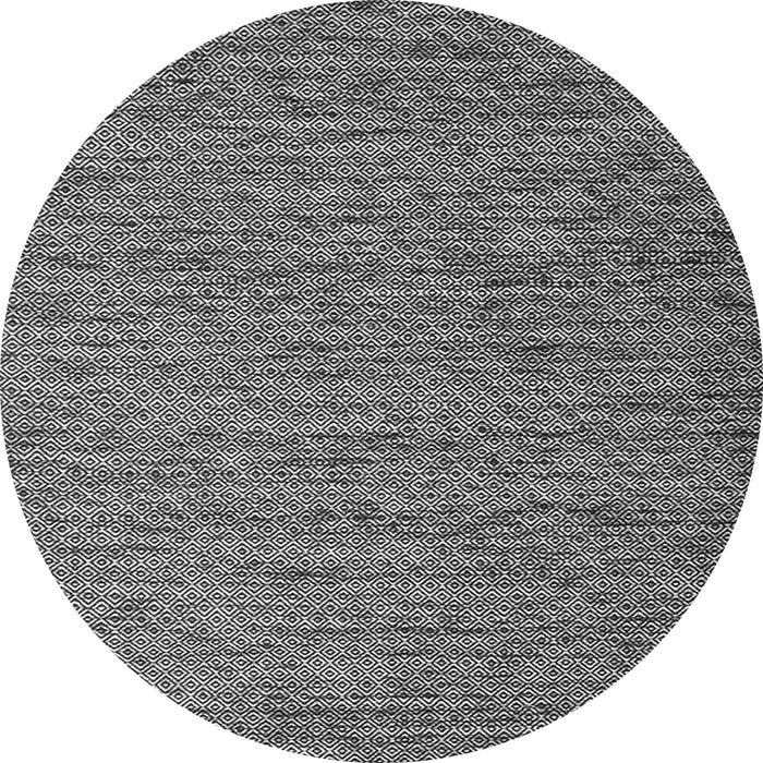 Square Abstract Gray Contemporary Rug, con1209gry