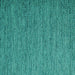 Square Abstract Turquoise Contemporary Rug, con1209turq