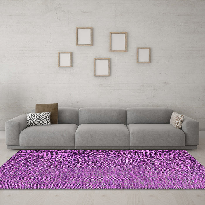 Machine Washable Abstract Pink Contemporary Rug in a Living Room, wshcon1209pnk