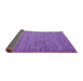 Sideview of Abstract Purple Contemporary Rug, con1209pur