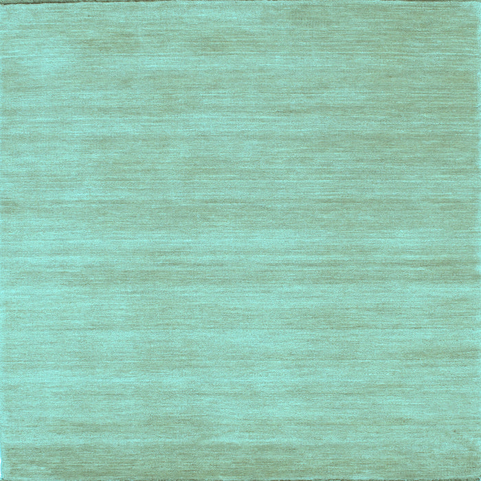 Square Solid Light Blue Modern Rug, con120lblu