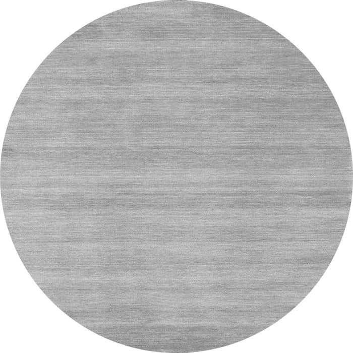Square Solid Gray Modern Rug, con120gry