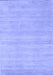 Solid Blue Modern Rug, con120blu