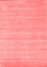 Solid Red Modern Rug, con120red