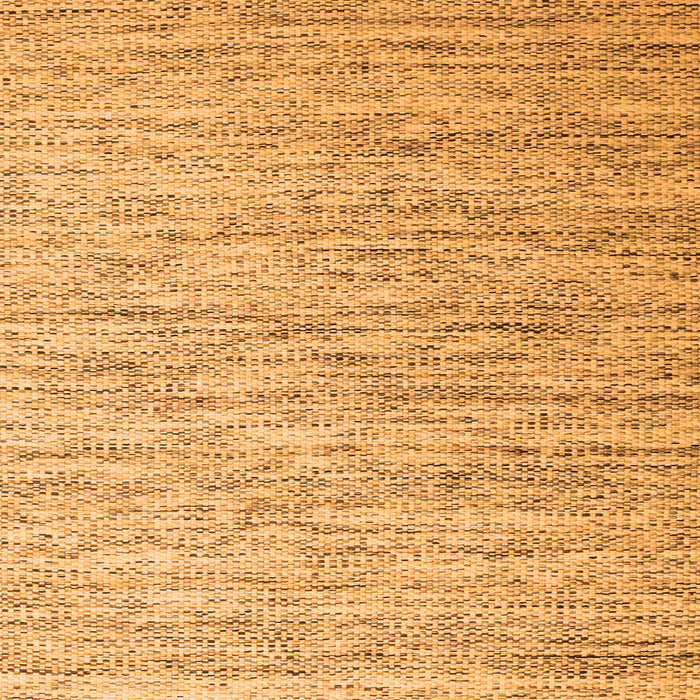 Round Machine Washable Abstract Orange Contemporary Area Rugs, wshcon1210org