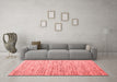 Contemporary Red Washable Rugs