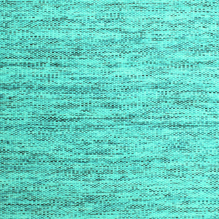 Machine Washable Abstract Turquoise Contemporary Area Rugs, wshcon1210turq
