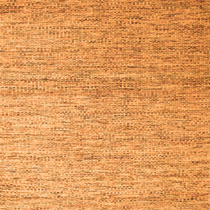 Round Machine Washable Abstract Orange Contemporary Area Rugs, wshcon1211org