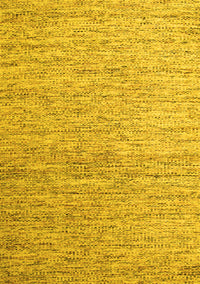 Abstract Yellow Contemporary Rug, con1211yw