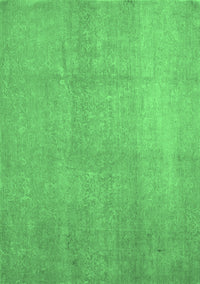 Abstract Emerald Green Contemporary Rug, con1212emgrn