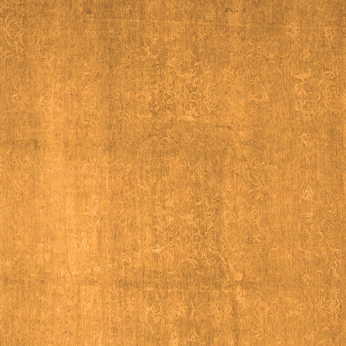 Abstract Orange Contemporary Rug, con1212org