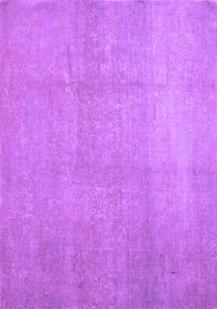 Abstract Purple Contemporary Rug, con1212pur