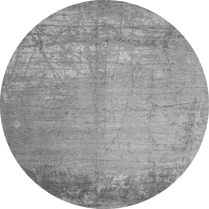 Machine Washable Abstract Gray Contemporary Rug, wshcon1213gry