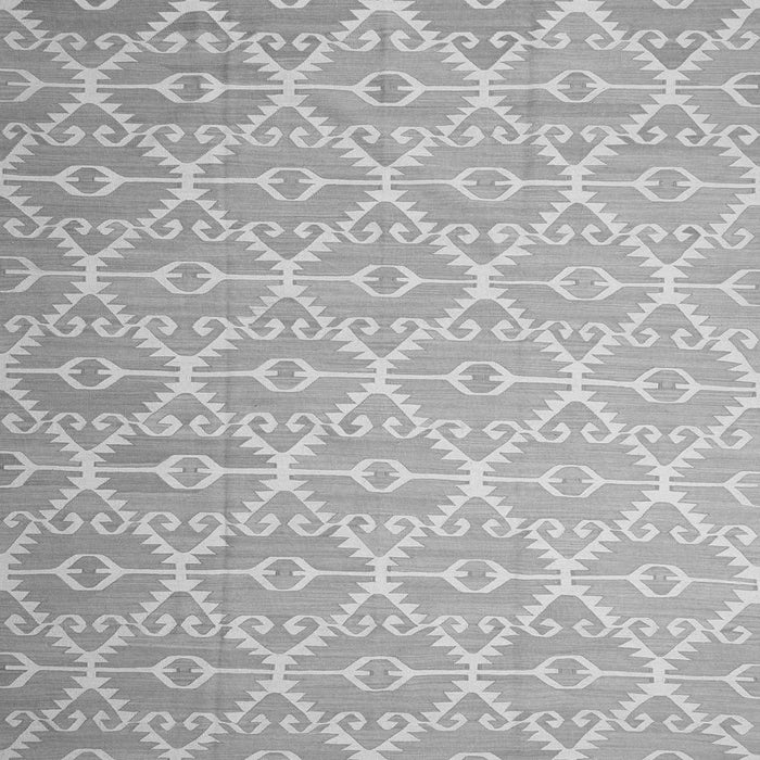 Serging Thickness of Abstract Gray Contemporary Rug, con1215gry