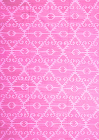 Abstract Pink Contemporary Rug, con1215pnk