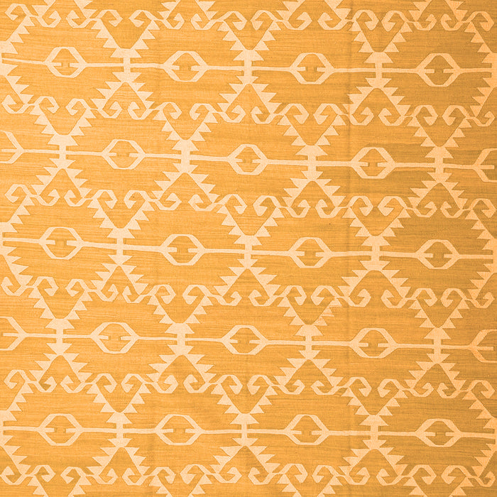 Serging Thickness of Machine Washable Abstract Orange Contemporary Area Rugs, wshcon1215org