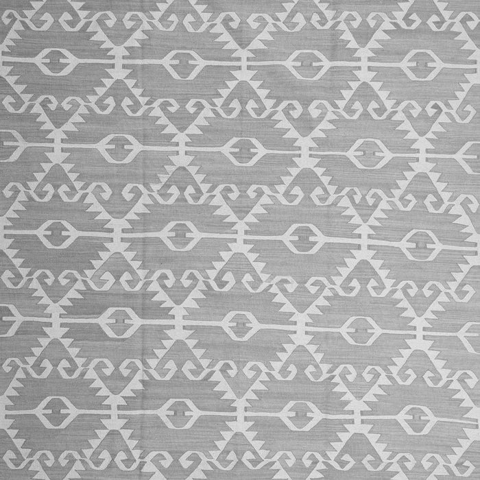 Serging Thickness of Machine Washable Abstract Gray Contemporary Rug, wshcon1215gry