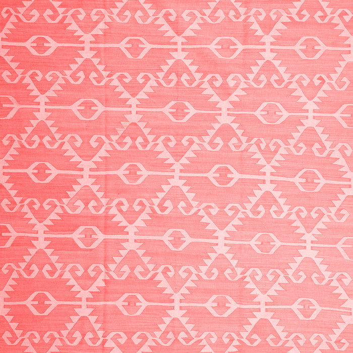 Abstract Red Contemporary Area Rugs