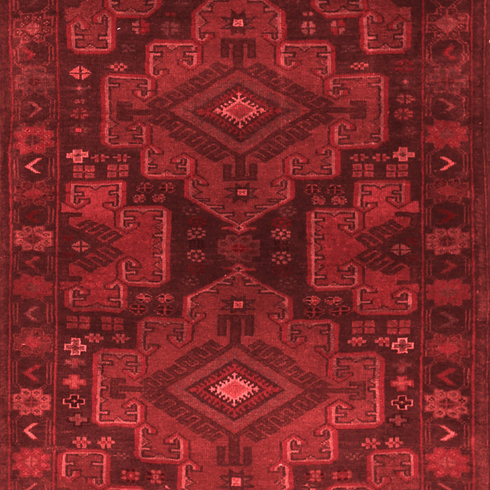 Machine Washable Abstract Red Contemporary Rug, wshcon1216red