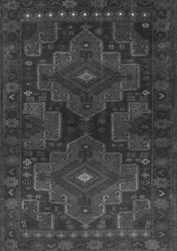 Abstract Gray Contemporary Rug, con1216gry