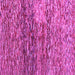 Square Machine Washable Abstract Pink Contemporary Rug, wshcon1217pnk