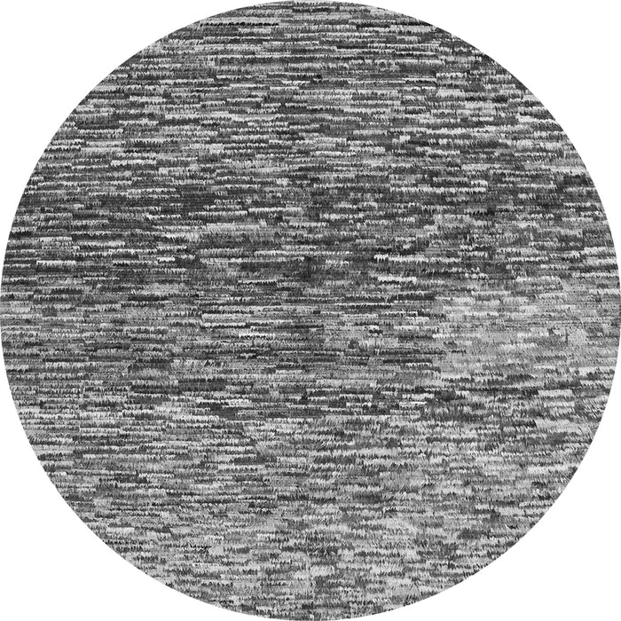 Square Abstract Gray Contemporary Rug, con1217gry