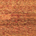 Serging Thickness of Abstract Orange Contemporary Rug, con1217org
